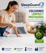 🛡️ SleepGuard™ Spray Antiácaros – Elimina hasta el 99.9% de ácaros en colchones y almohadas